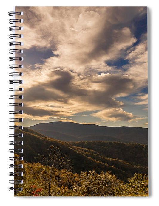 A Mountain Good Morning - Spiral Notebook